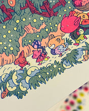 Load image into Gallery viewer, On The Mountain Garden Trail Riso Print | Natalie Andrewson (CA)