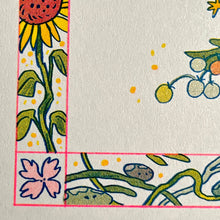 Load image into Gallery viewer, Sunflower Fairy Riso Print | Natalie Andrewson (CA)
