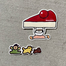 Load image into Gallery viewer, Cheesecake Vinyl Sticker | Oitama (CA)