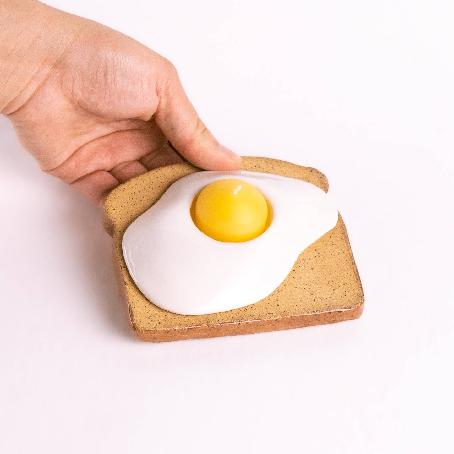 Ceramic Toast Candle Holder | Collin Garrity (MO)