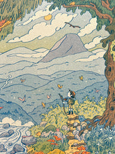 Load image into Gallery viewer, Mountain Dreams Risograph Print | Natalie Andrewson (CA)