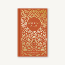 Load image into Gallery viewer, Gilded One Line a Day | Chronicle Books (CA)