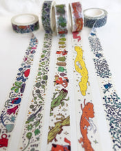 Load image into Gallery viewer, Fun and Colorful Garden Plants Washi Tape | Natalie Andrewson (CA)