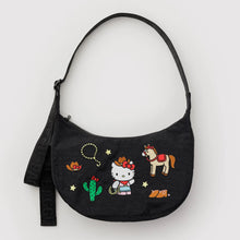 Load image into Gallery viewer, Medium Crescent Bag | Hello Kitty Western| Baggu (CA)