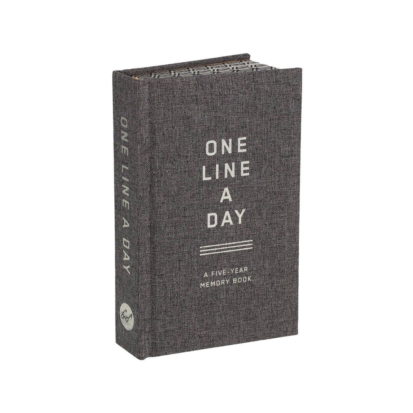 Canvas One Line a Day | Charcoal | Chronicle Books (CA)