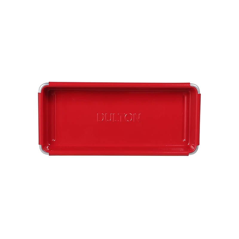 Dulton Metal Desk Tray | Red | Dulton/Bonox (Japan)