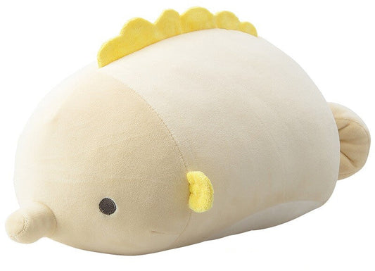 Marshmallow Aquamie Seahorse Plush Cushion | Liv Heart (Japan)