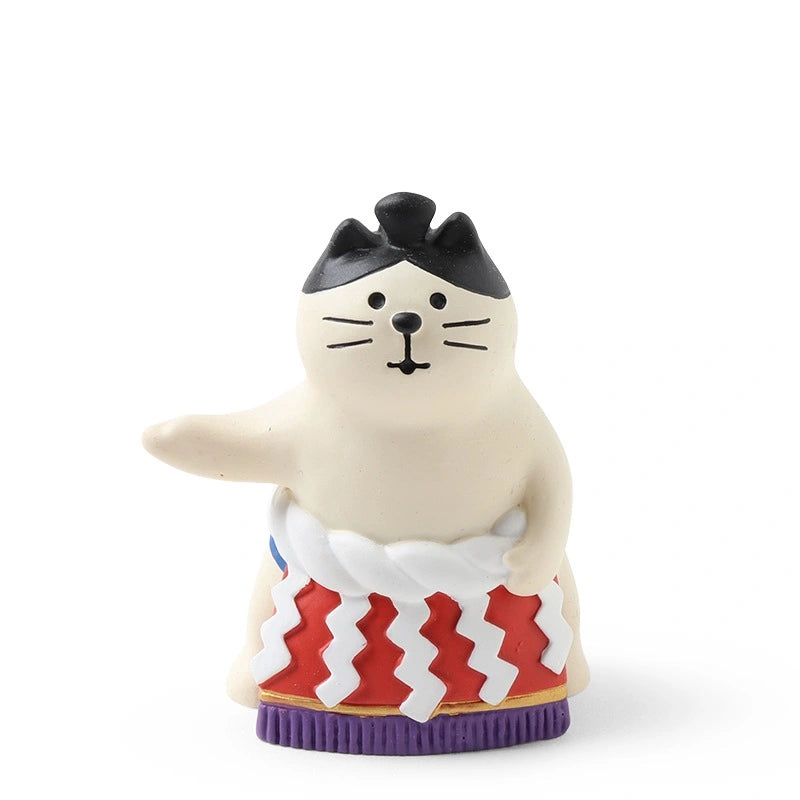 Sumo Cat Figurine (Japan)