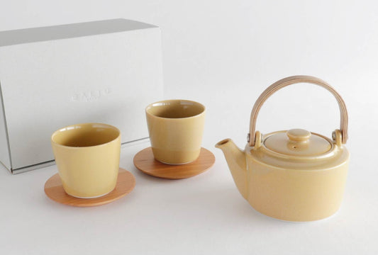 Sho Seires Porcelain Teapot Set | Saliu (Japan)