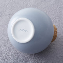Load image into Gallery viewer, Porcelain Sphere Sake Set | Usuzumi-iro (Pale Ink) | Jozan (Japan)
