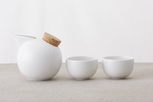 Load image into Gallery viewer, Porcelain Sphere Sake Set | White | Jozan (Japan)
