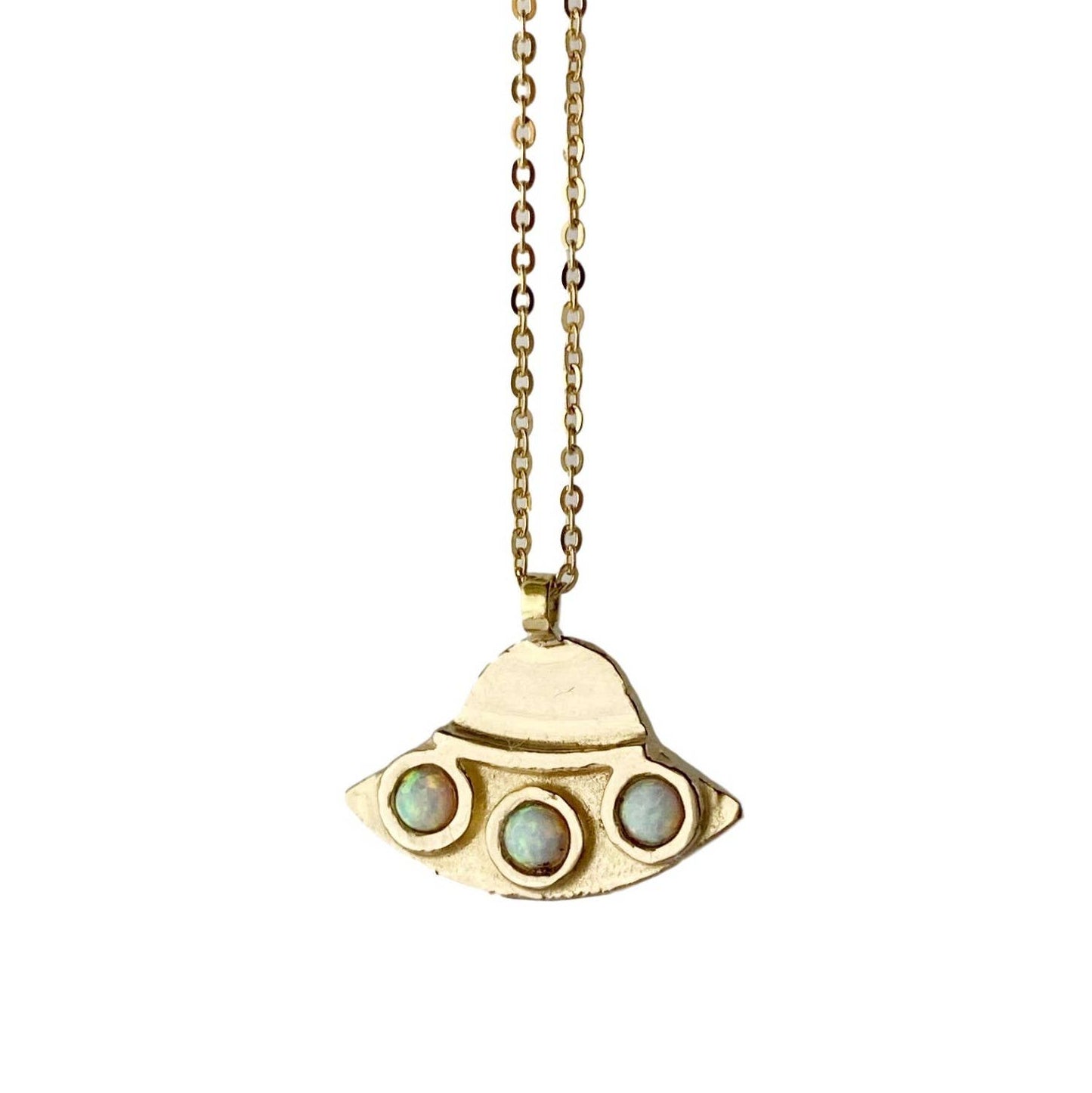 UFO Necklace with Opal | Therese Kuempel (IL)