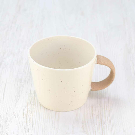 Minoyaki Ceramic Mug | Almond Milk | (Japan)