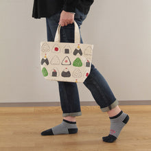 Load image into Gallery viewer, Onigiri Canvas Tote | Pea Pod (Japan)
