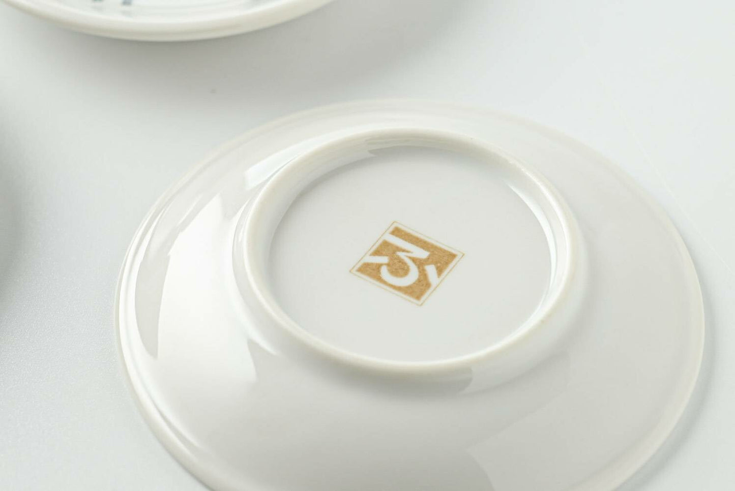 Red Leaves Zebra Plate | Mino Ware (Japan)