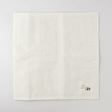 Load image into Gallery viewer, Kaya Fabric Kitchen Cloth | Cat and Wool Yarn Embroidery | Kiyoi (Japan)