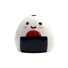 Load image into Gallery viewer, Onigiri Ceramic Mini Vase | Umeboshi Smile (Japan)