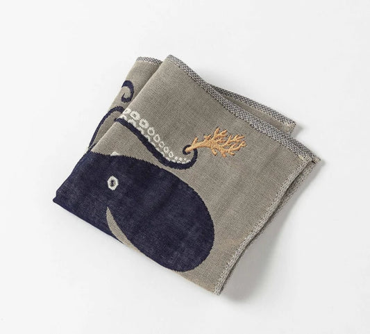 Octopus Handkerchief Towel | MoritaMiW (Japan)