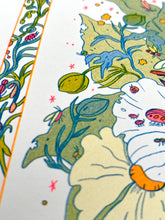 Load image into Gallery viewer, Bug Fairy Risograph Print | Natalie Andrewson (CA)