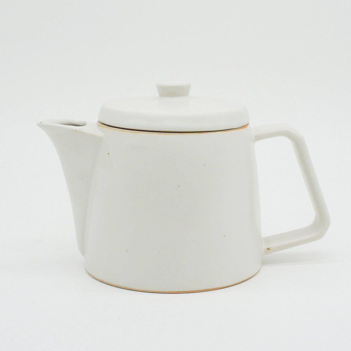 Ancient Pottery Mino Ware Teapot | White | Chips Inc. (Japan)