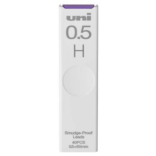 Uni Smudge-proof Mechanical Pencil Lead 0.5mm | Mitsubishi (Japan)