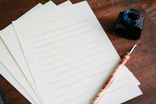 Load image into Gallery viewer, Antique Tools Classic Retro Letter Set | Gray Yellow | All Antique (Japan)