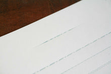 Load image into Gallery viewer, Antique Tools Classic Retro Letter Set | Gray Blue | All Antique (Japan)