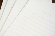 Load image into Gallery viewer, Antique Tools Classic Retro Letter Set | Gray Yellow | All Antique (Japan)