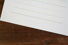 Load image into Gallery viewer, Antique Tools Classic Retro Letter Set | Gray Yellow | All Antique (Japan)