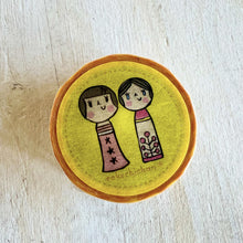 Load image into Gallery viewer, Cokechichan Washi Tape | Yellow | Squirrel (Japan)