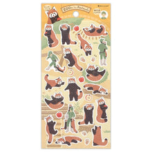 Load image into Gallery viewer, Red Panda and Keeper Sticker Sheet | NB Co. (Japan)