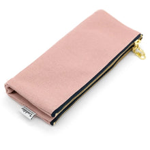 Load image into Gallery viewer, Pink Canvas Pen Case | Luddite (Japan)