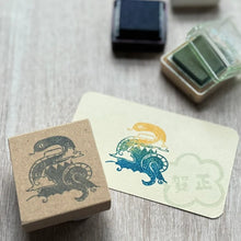 Load image into Gallery viewer, Snake Mountain Stamp | Decole (Japan)
