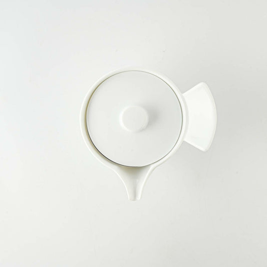 Suzume Chaki Teapot | White | Oda Pottery (Japan)