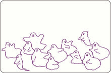 Load image into Gallery viewer, Ghost Mini Message Letterpress Card | Matoka (Japan)