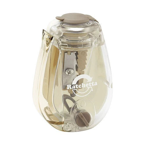 Racchetta Handy Pencil Sharpener with Tip Adjustment | Ivory | SONIC (Taiwan)