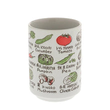 Load image into Gallery viewer, Favorite Vegetables Teacup | Miya (Japan)
