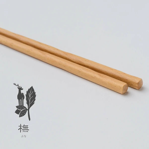 Koppa Hand-Rolled Chopsticks Set | Sakura & Buna | Ogishi Tadashi Shoten (Japan)