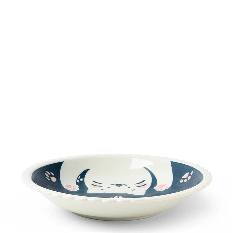 Cat Life Series Ceramic Plate | Paws (Japan)