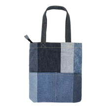 Load image into Gallery viewer, Patchwork Denim Tote Bag (Japan)