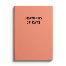 Load image into Gallery viewer, Drawings Of Cats Perfectbound Notebook | OHH DEER (UK)