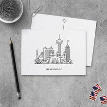 Load image into Gallery viewer, San Antonio, Texas Mini Art Print Kelly Renay (TX)