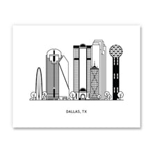 Load image into Gallery viewer, Dallas, Texas Mini Art Print | Kelly Renay (TX)