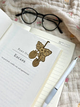 Load image into Gallery viewer, Strawberry Brass Bookmark | Chocolett (OR)