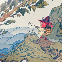 Load image into Gallery viewer, Mountain Magic Riso Print | Natalie Andrewson (CA)