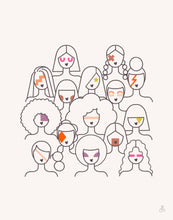 Load image into Gallery viewer, Rebel, Rebel Art Print | Rashida Coleman-Hale (CA)