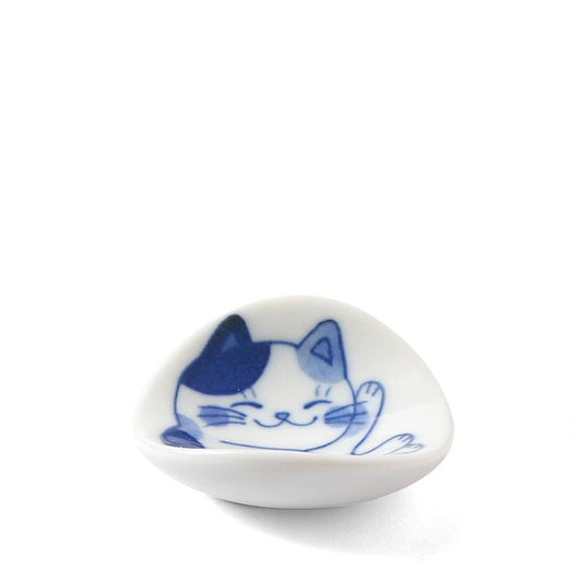 Calico Cat Chopstick Rest Dish (Japan)