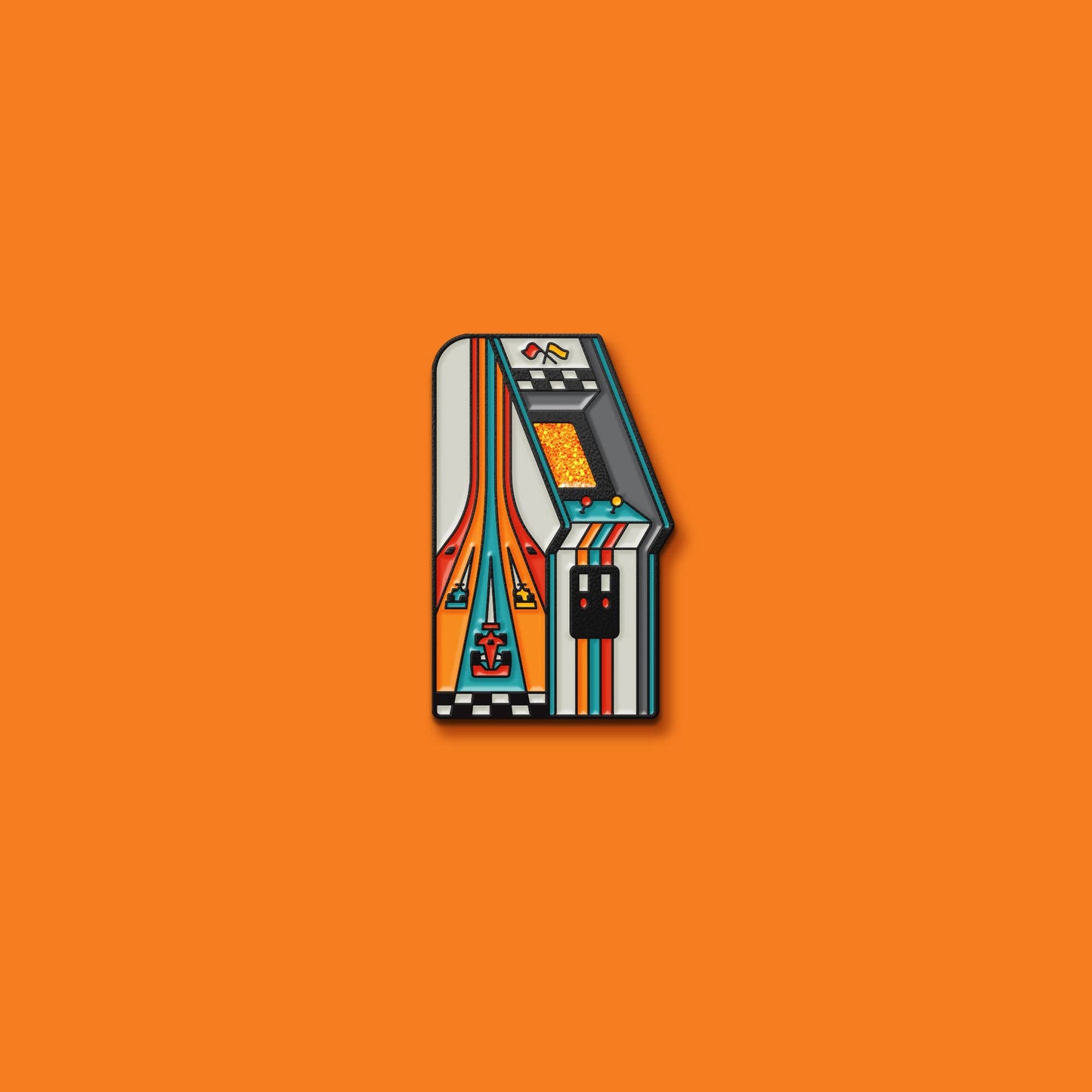 Arcade: Race | Soft Enamel Pin | DKNG (CA)