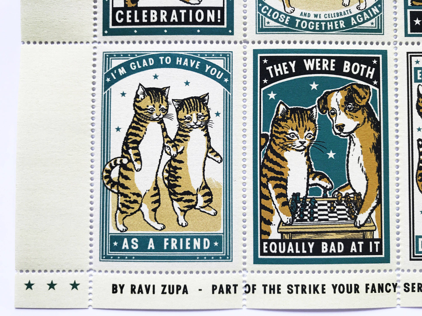 Portland Stamp Company Artis Series | Ravi Zupa | Complicated Friendships