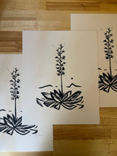 Load image into Gallery viewer, Agave Linocut Print | Ellen Orchard (TX)